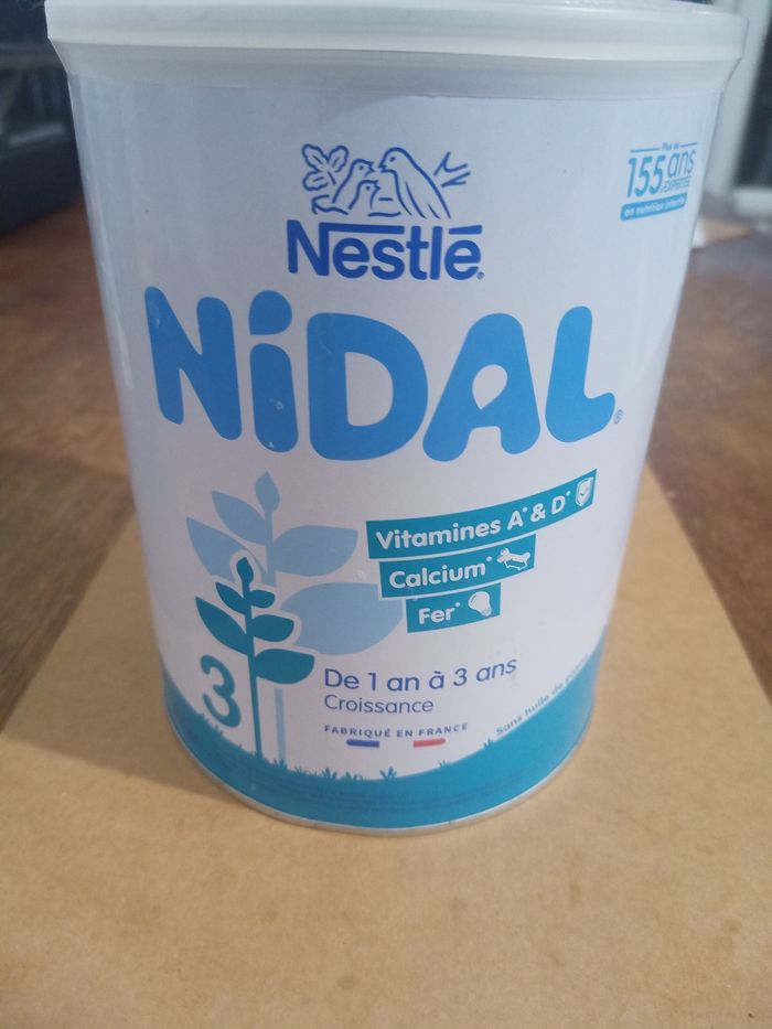 Lait Nidal Nestlé