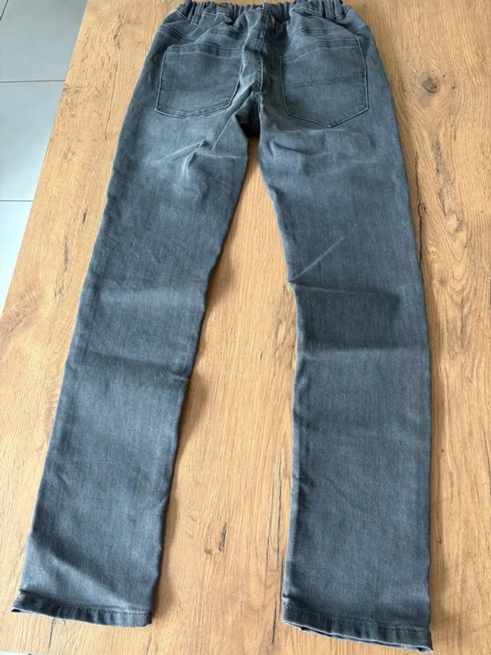 Jeans garçon 12 ans gris - photo numéro 3