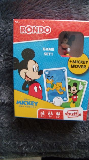 Jeu Mickey et ses amis Shuffle Rondo set 1 avec figurine