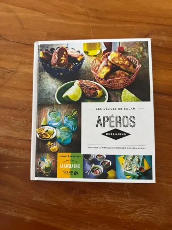 Livre les délices de Solar, apéro brésilien