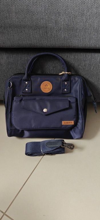 Crossbody M Cabaïa marine