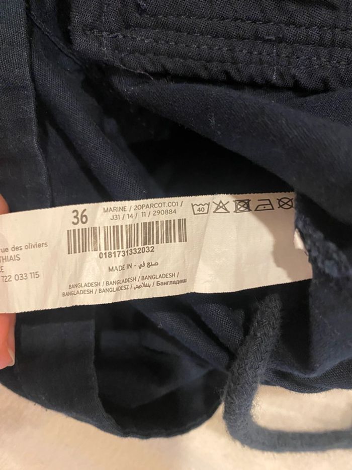 Parka bleu marine Mim - photo numéro 4