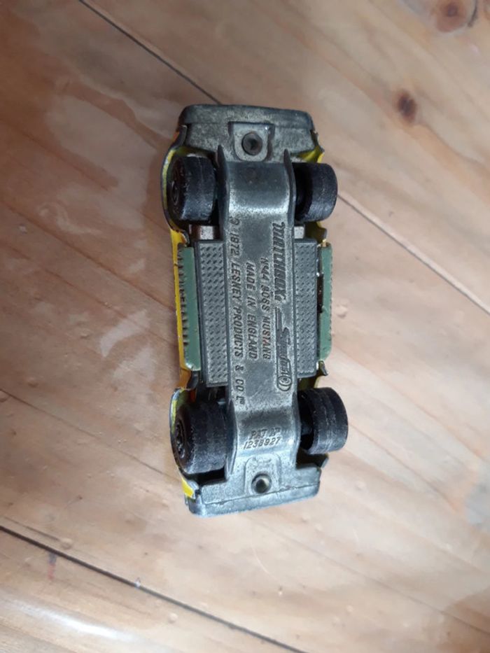 Voiture Matchbox N°44 Boss Mustang, 1972 Lesney Products & co, Made in England. - photo numéro 7