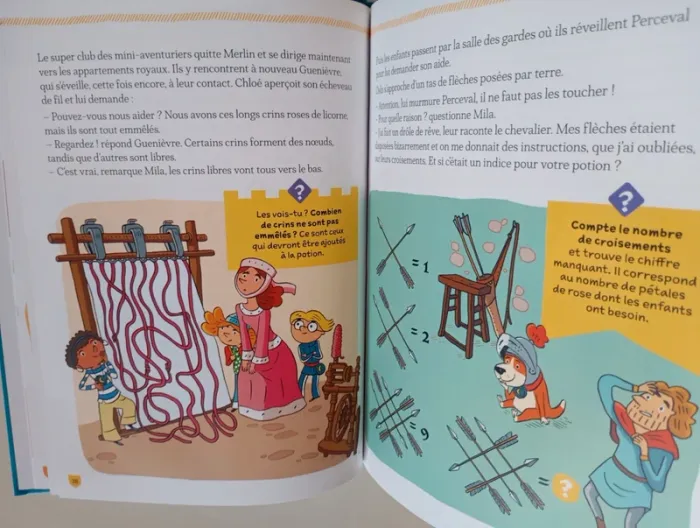 Le chateau endormi du roi Arthur - Enigmes et jeux - photo numéro 5