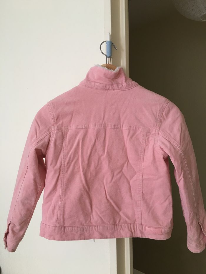 Veste velours et fourrée fille - photo numéro 2