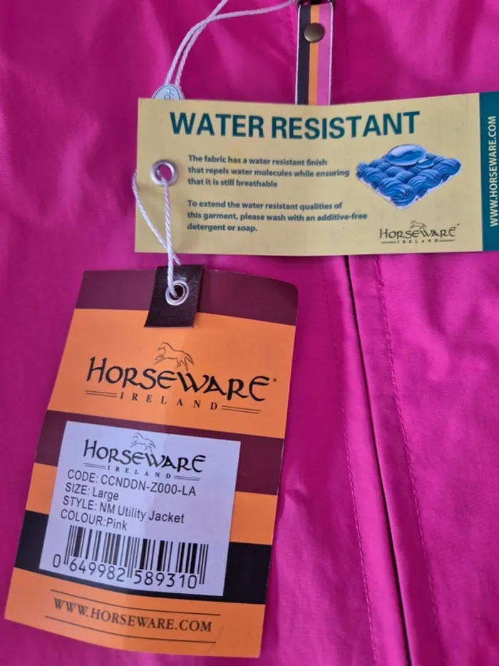 Blouson Coupe vent Horseware neuf avec etiquette - photo numéro 6