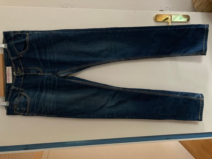 Jean Super Skinny bleu indigo