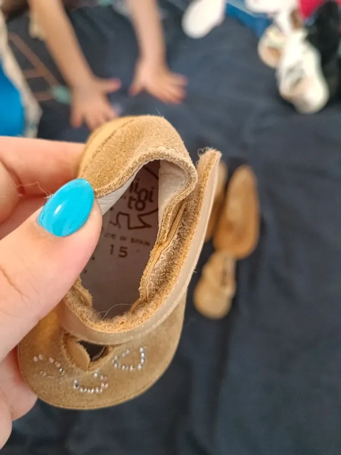 Lot de chaussures naissance - photo numéro 2