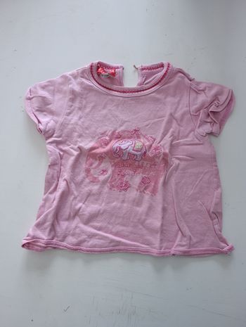 Tee shirt MC 12 mois 