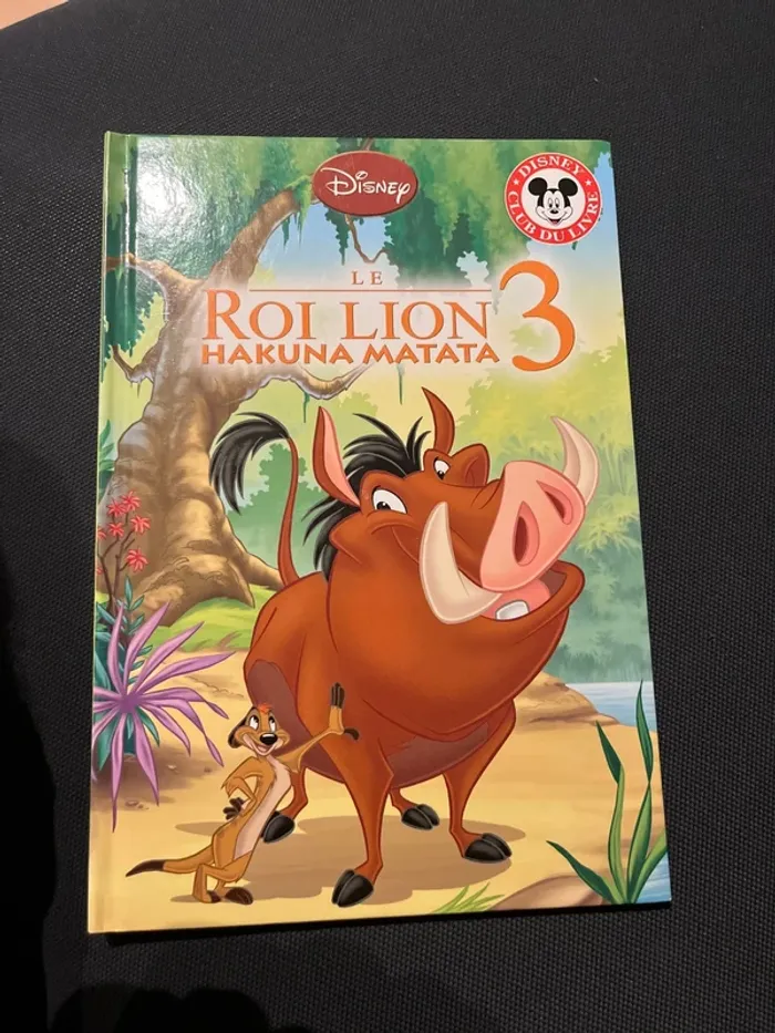 Livre pour enfants Disney le roi lion 3 hakuna matata