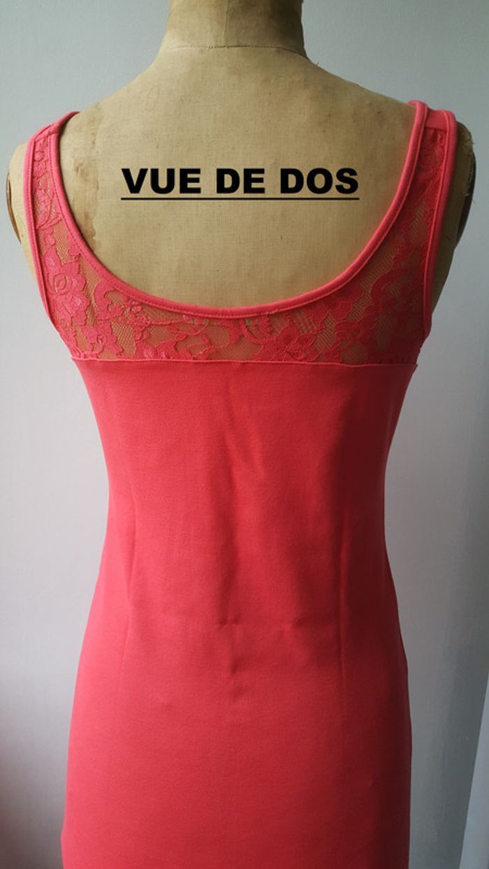 robe corail NEUVE taille 36 - photo numéro 3