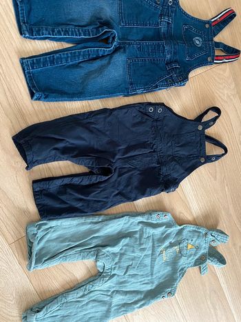 Lot de 3 salopettes neuves orchestra 12 mois