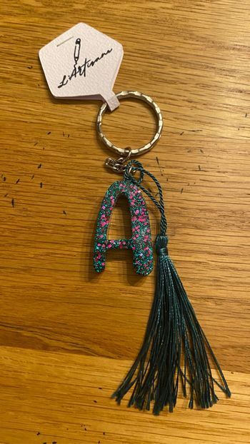 Porte clé Lettre À