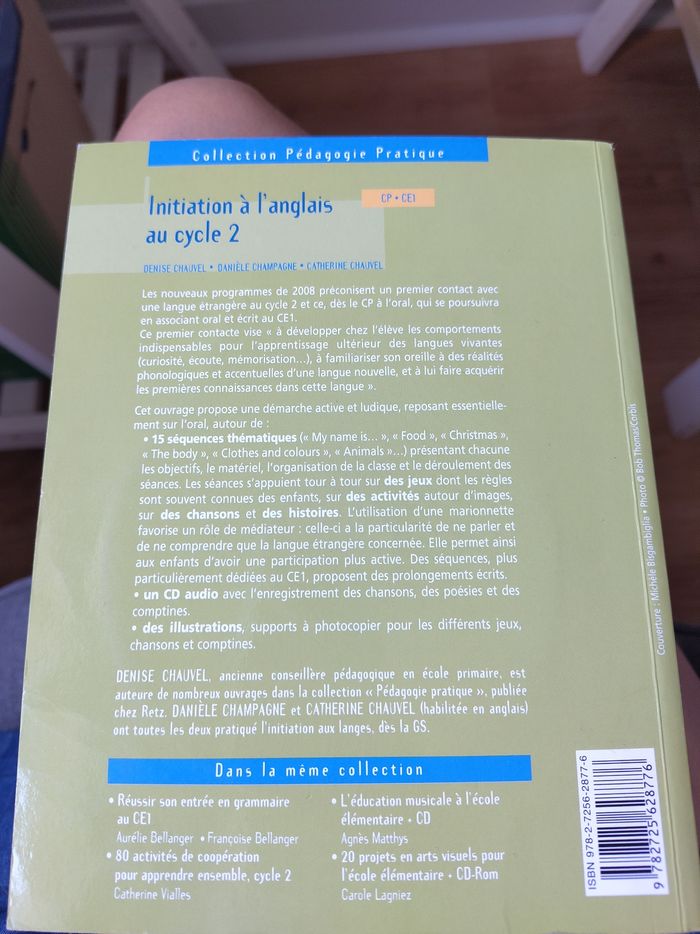Initiation à l'anglais cycle 2 Retz - photo numéro 3