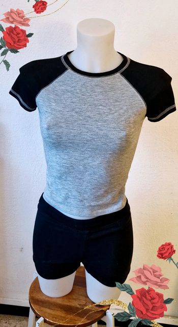 🤎 Tee-shirt manches courtes pour femme taille XS