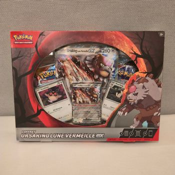 Pokémon Coffret Ursaking Lune Vermeille ex (2 EV8 / 1 EV7 / 1 EB11) (Plusieurs Chocs)