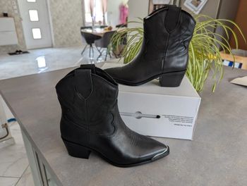 Santiags noires Aldo – Taille 37 – Neuves avec étiquette