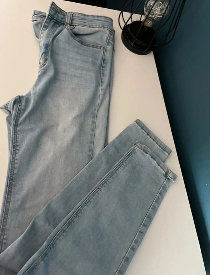 jeans skinny taille haute