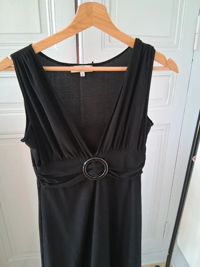 Robe noire vintage - Pom’paille - T1 - photo numéro 2