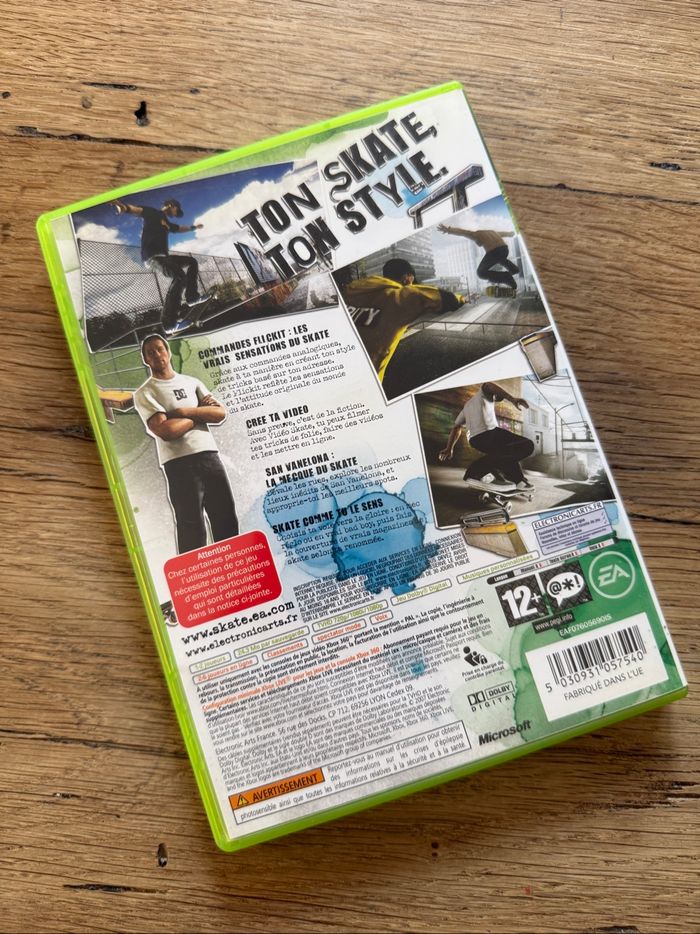 Jeux Xbox 360 - Skate 1 - photo numéro 2
