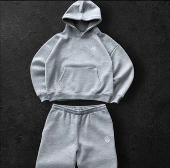 Survêtement gris y2k streetwear  - Taille M