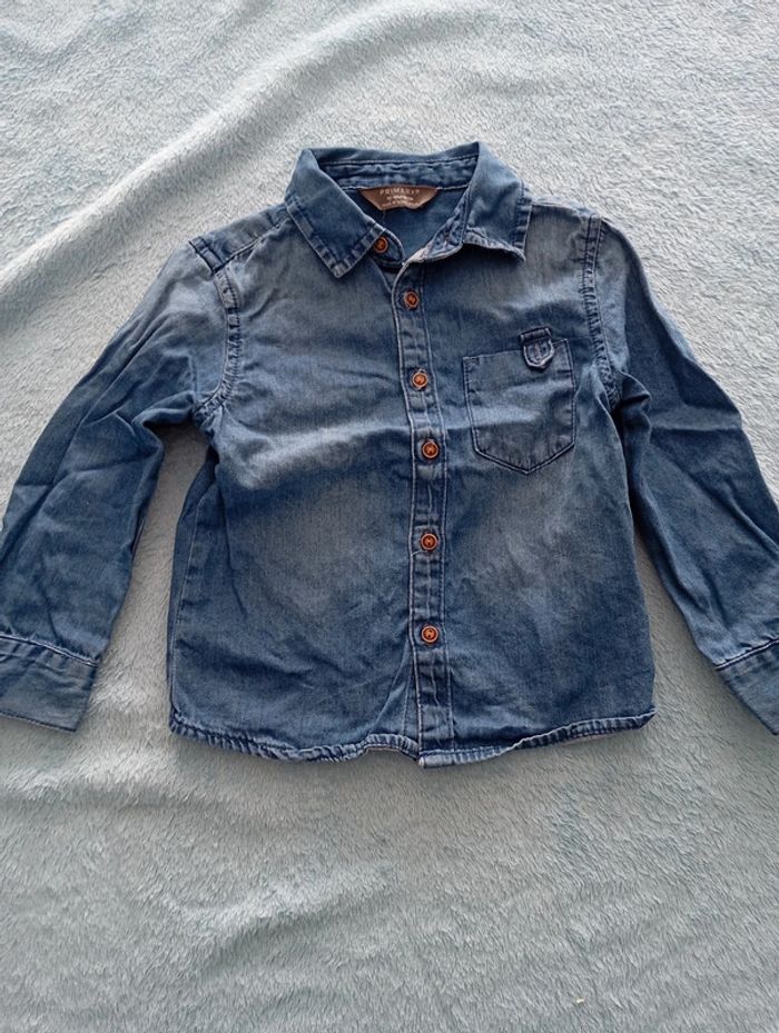 chemise en jeans
