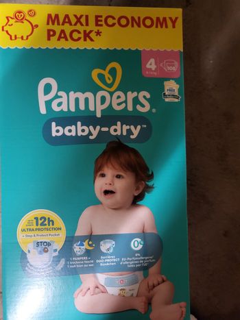 Pampers taille 4