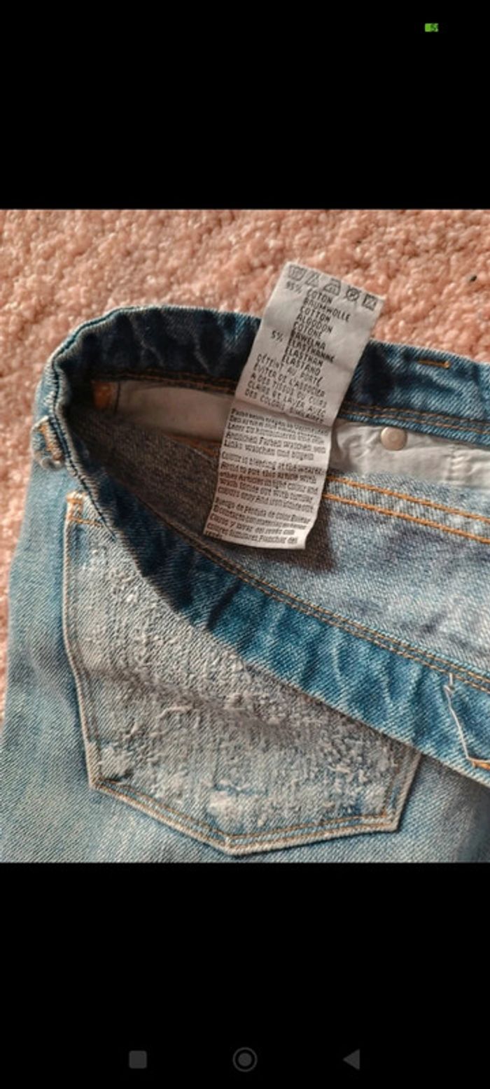Jeans patte deph/FLARE - bleu ciel - taille 40 - neuf - photo numéro 7