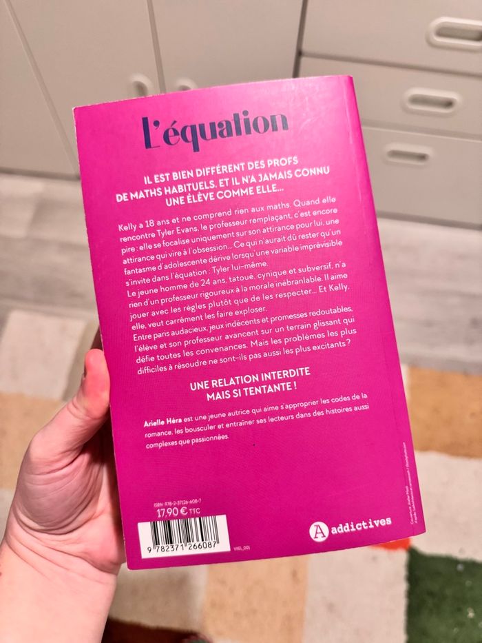 Livre New romance L’équation - photo numéro 2