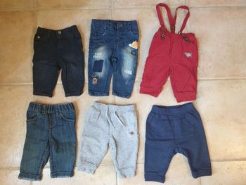 Lot pantalons garçon 3 mois