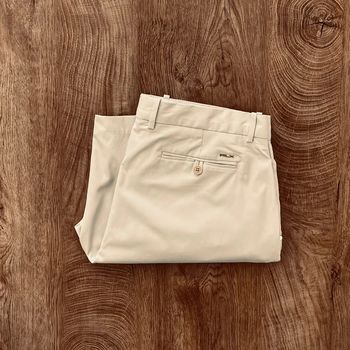 Short chino crème Ralph Lauren pour homme, taille W 35 (44 taille française)
