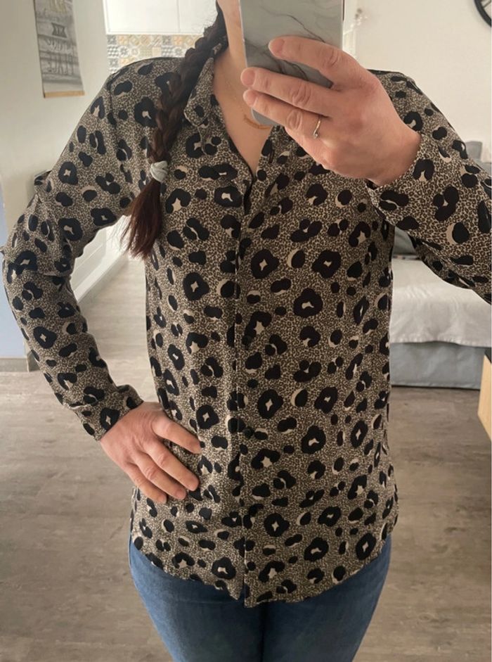 Chemise leopard