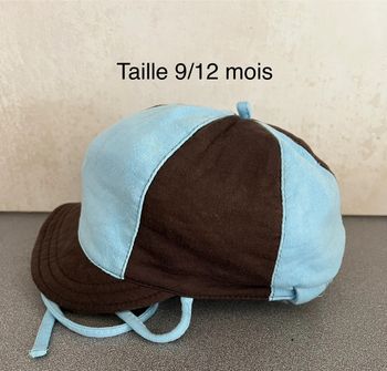 Casquette avec attaches taille 9/12 mois H&M