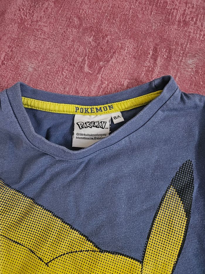 T shirt Pokemon Pikachu - photo numéro 3