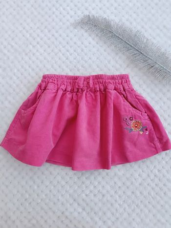 🔸Jupe velours côtelé Pommette - 6 mois🔸