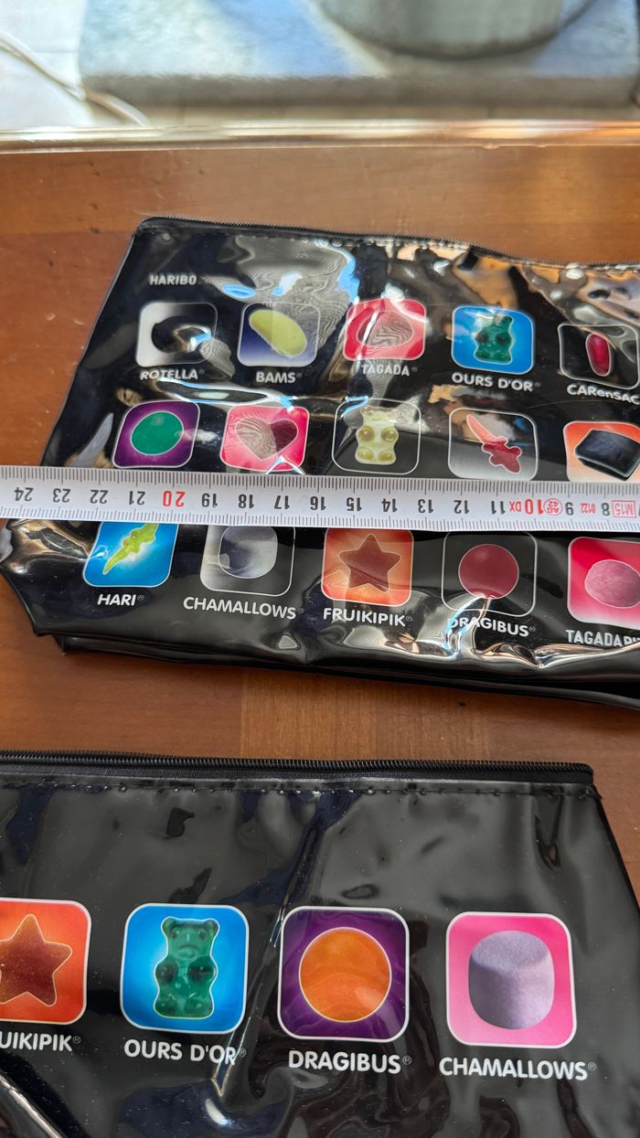 Ensemble de 3 petits sacs ou trousse Haribo - photo numéro 8