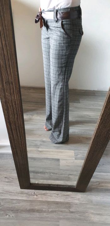 Pantalon à carreaux