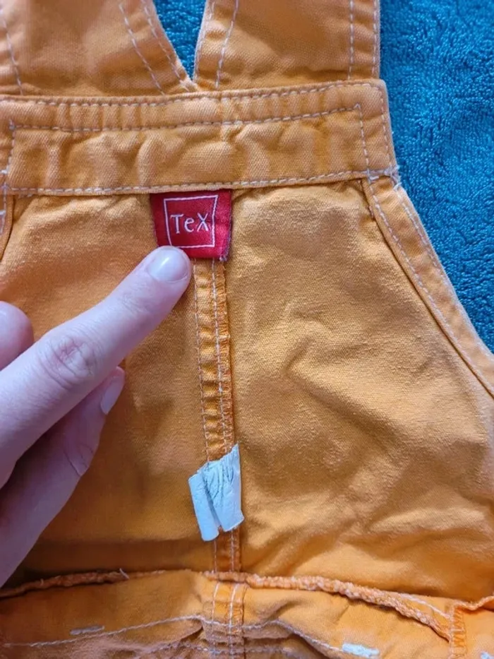 Salopette orange - photo numéro 4