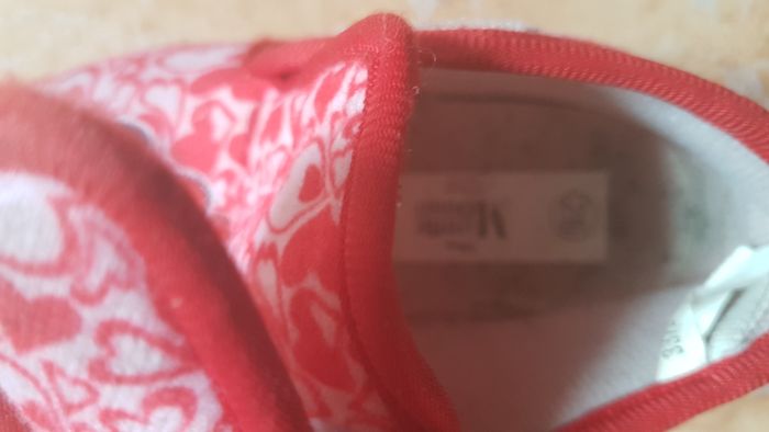 Chaussons Minnie fille 25 rouge et blanc Disney - photo numéro 7
