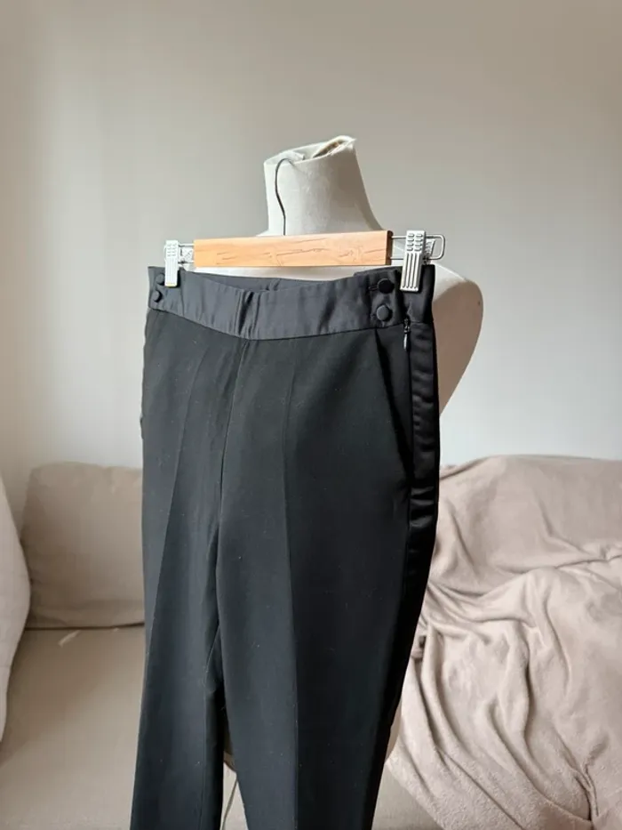 Pantalon classe à pince Zara S/36 - photo numéro 3
