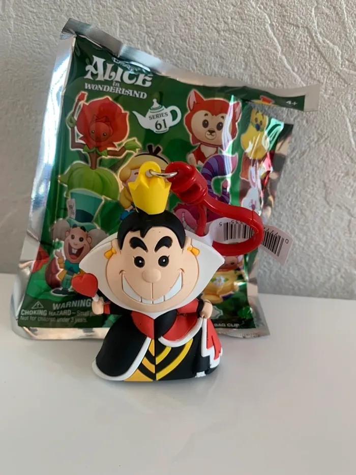 Porte-clés pour sac Reine de Cœur