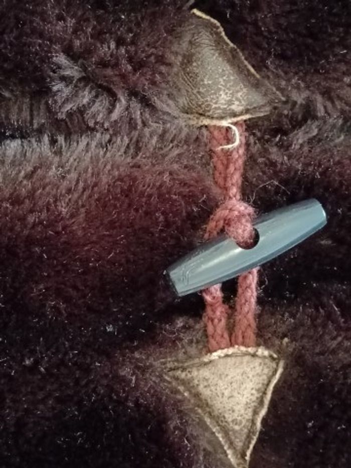 Manteau enfant fausse fourrure - photo numéro 6