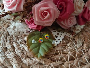 🪴Paire de boucle d'oreille multicolore🪴