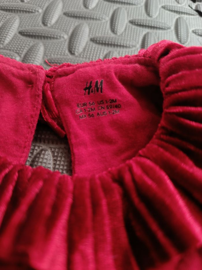 Robe rouge bébé - photo numéro 2