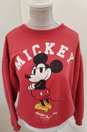 Sweat rouge Disney Taille XXS
