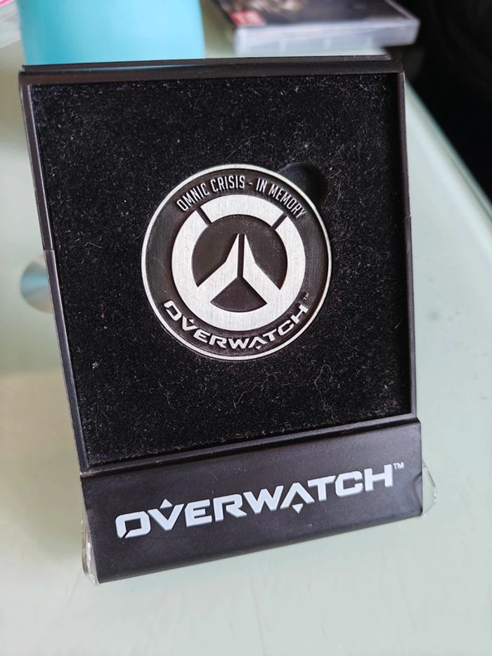 Metal Coin Overwatch / pièce collection Overwatch