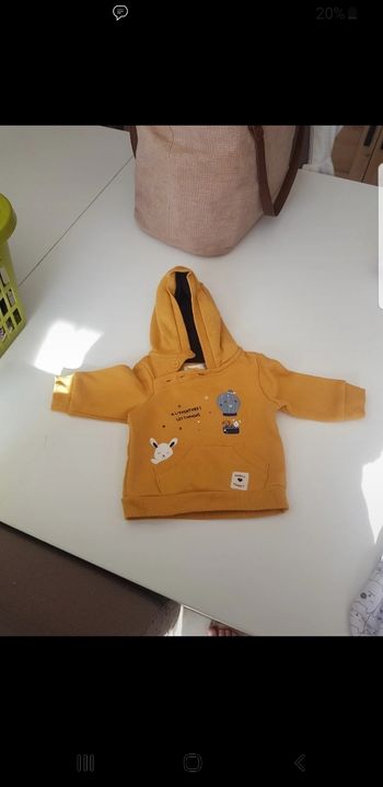 Sweat garçon 3 mois