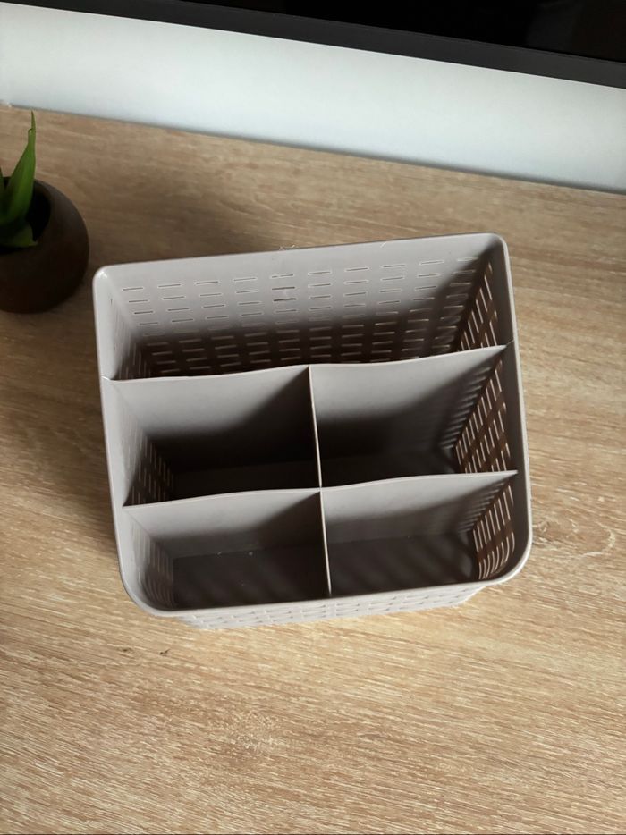 Organiser ou rangé couvert gifi gris - photo numéro 2