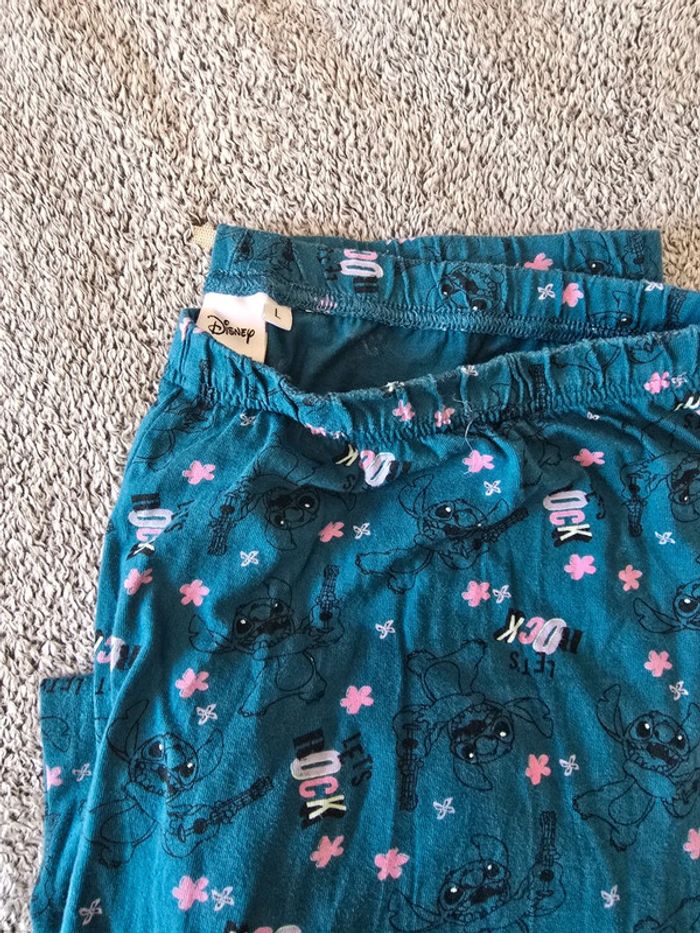 Pyjama femme stitch Disney taille L - photo numéro 3