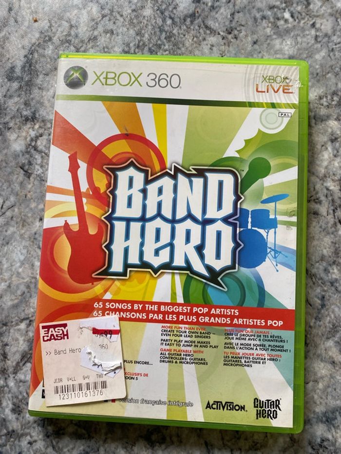 band hero Xbox 360 - photo numéro 1